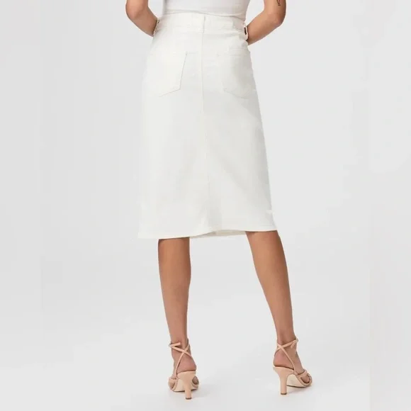 Paige Meadow Midi Skirt Utility Pockets - Picture 2 of 8